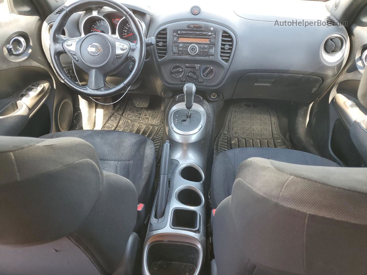 2014 Nissan Juke S Белый vin: JN8AF5MR6ET360683