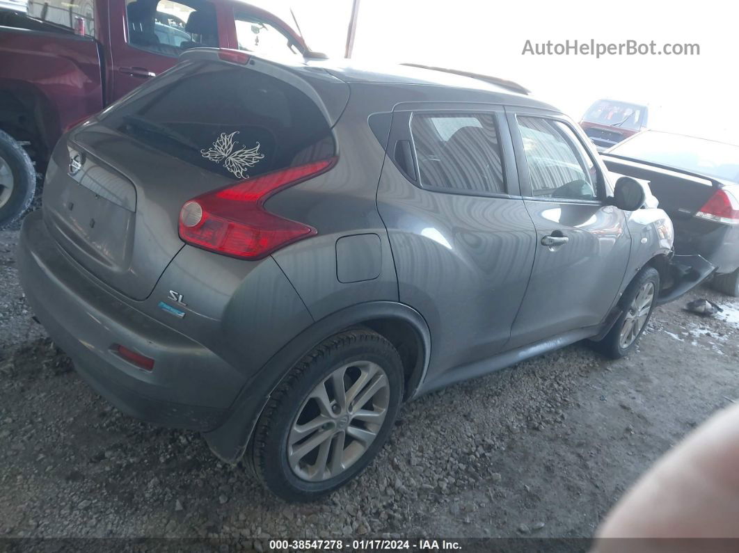 2014 Nissan Juke Sl Gray vin: JN8AF5MR6ET451954