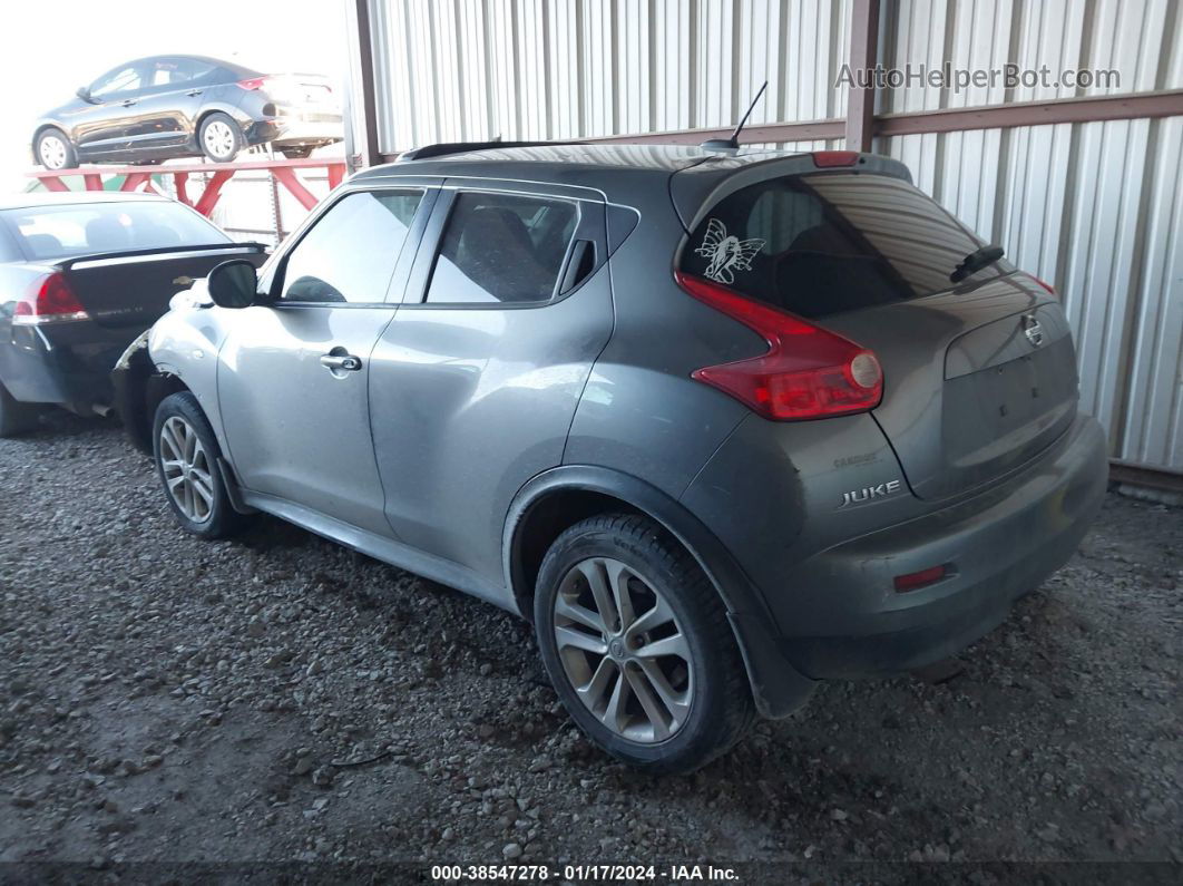 2014 Nissan Juke Sl Gray vin: JN8AF5MR6ET451954