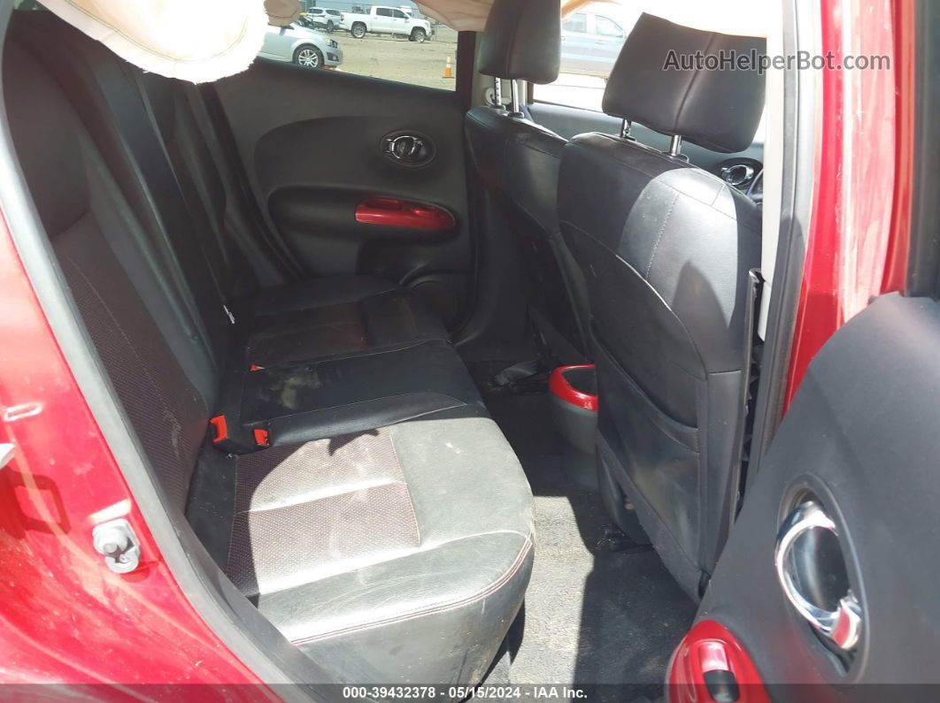 2014 Nissan Juke Sl Red vin: JN8AF5MR6ET452294