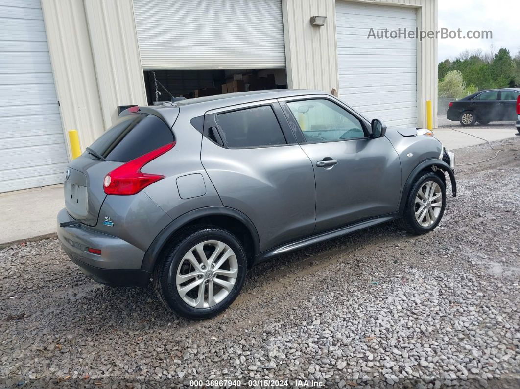 2013 Nissan Juke Sl Gray vin: JN8AF5MR7DT204781