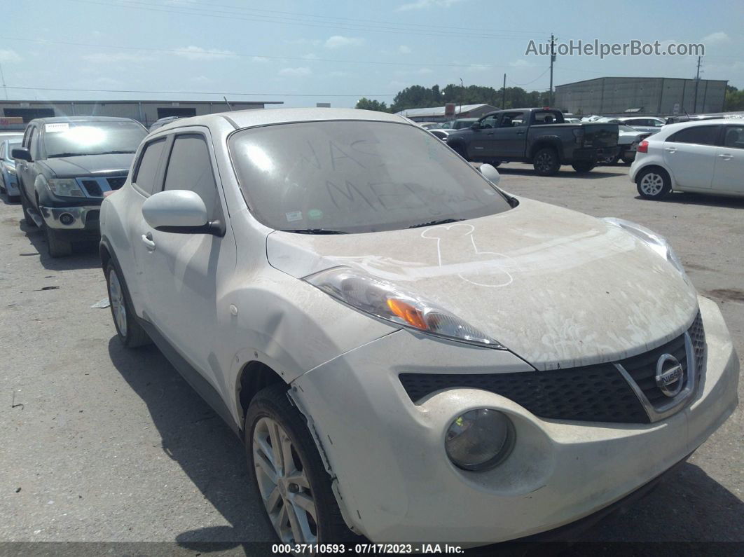 2014 Nissan Juke Sl White vin: JN8AF5MR7ET354326