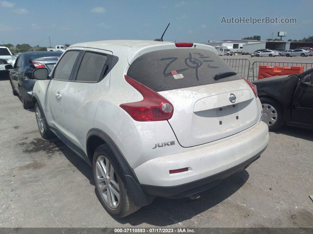 2014 Nissan Juke Sl White vin: JN8AF5MR7ET354326