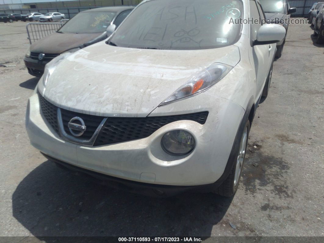 2014 Nissan Juke Sl White vin: JN8AF5MR7ET354326