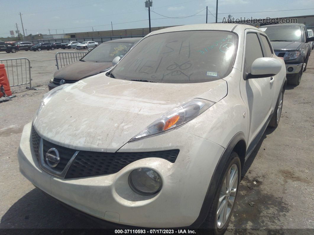 2014 Nissan Juke Sl White vin: JN8AF5MR7ET354326