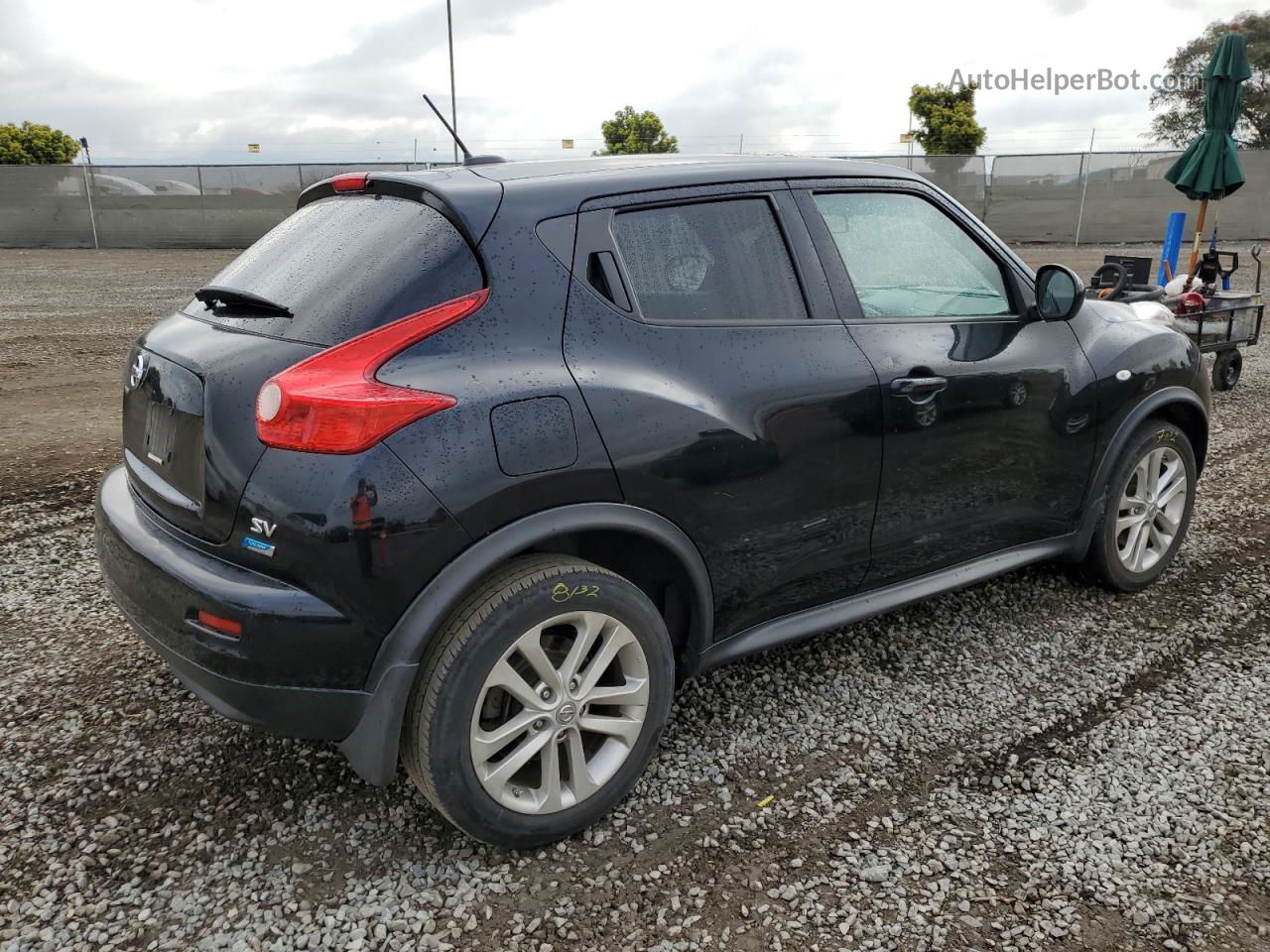 2014 Nissan Juke S Black vin: JN8AF5MR8ET350656