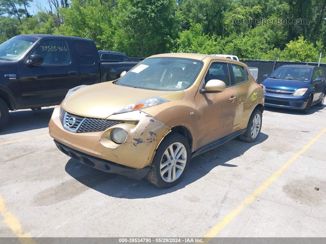 2014 Nissan Juke S Gold vin: JN8AF5MR8ET357929