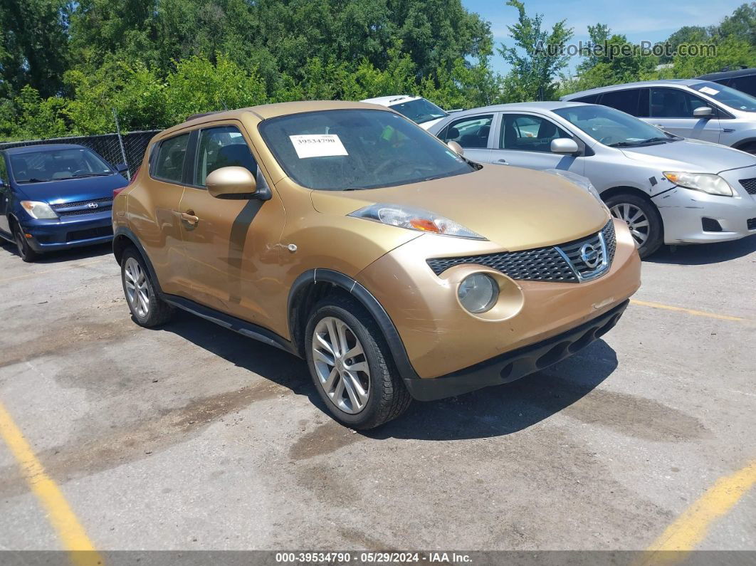 2014 Nissan Juke S Gold vin: JN8AF5MR8ET357929