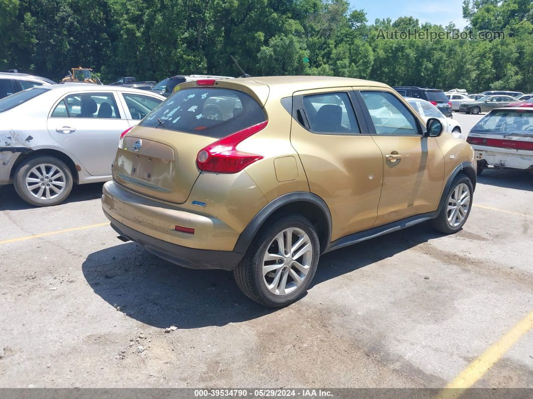 2014 Nissan Juke S Gold vin: JN8AF5MR8ET357929