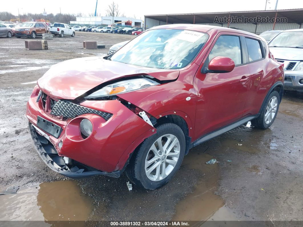 2014 Nissan Juke Sv Красный vin: JN8AF5MR8ET358269