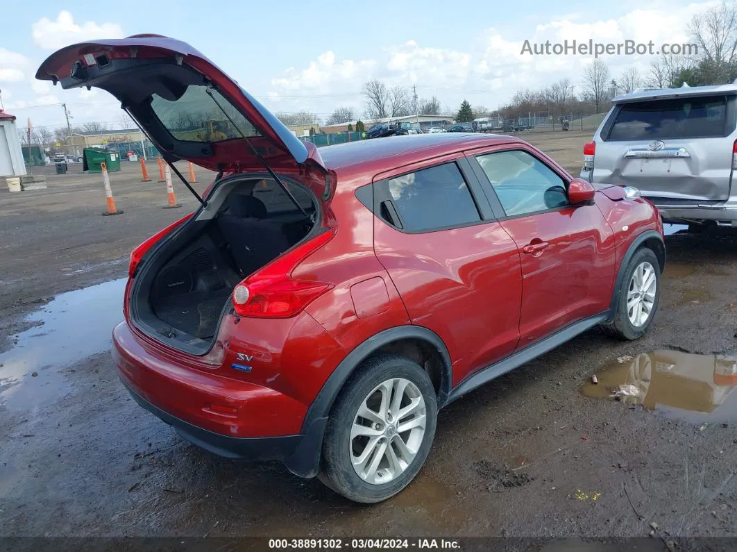 2014 Nissan Juke Sv Красный vin: JN8AF5MR8ET358269