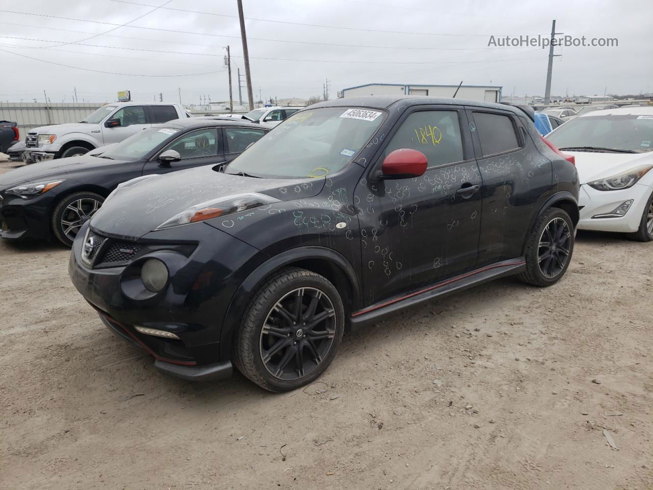 2014 Nissan Juke S Black vin: JN8AF5MR8ET363018