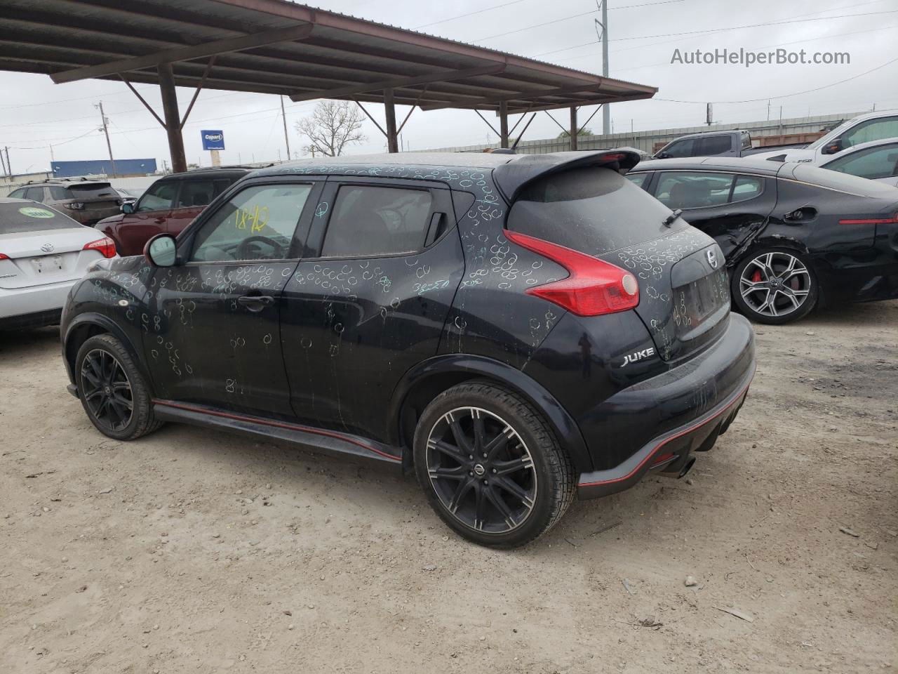 2014 Nissan Juke S Black vin: JN8AF5MR8ET363018