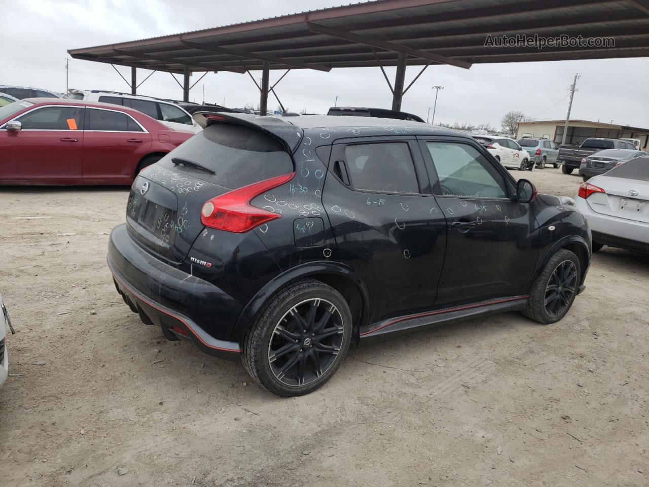 2014 Nissan Juke S Black vin: JN8AF5MR8ET363018