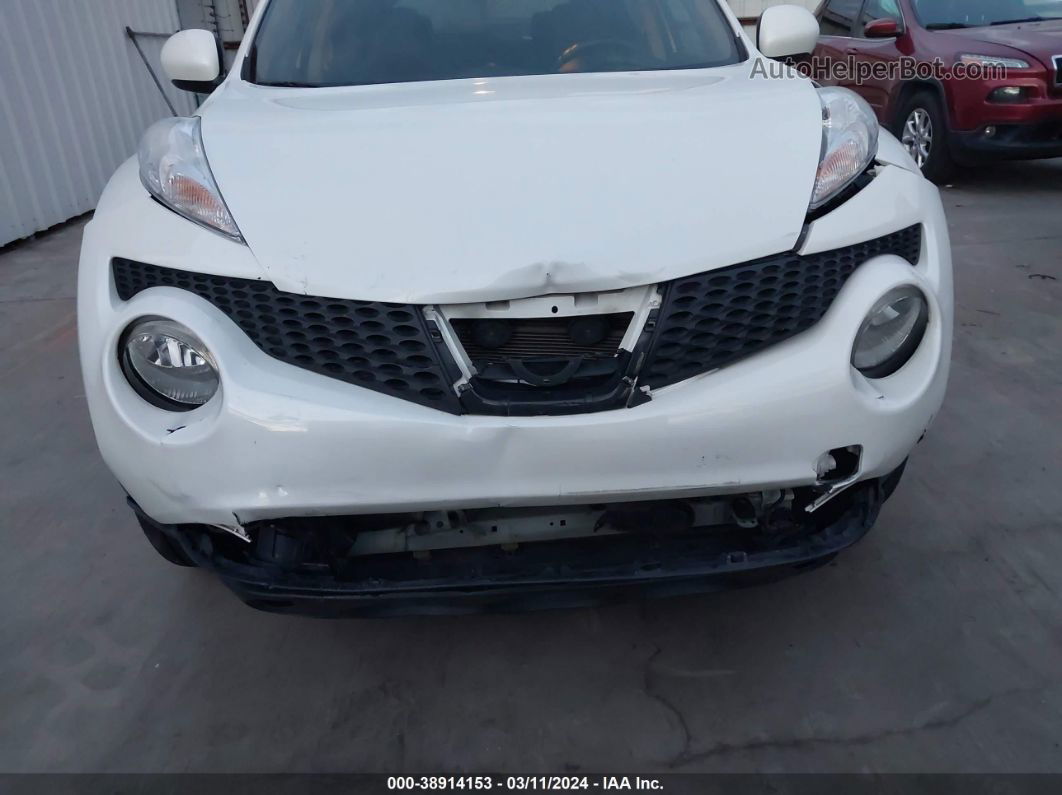 2014 Nissan Juke Sl Белый vin: JN8AF5MR8ET453415