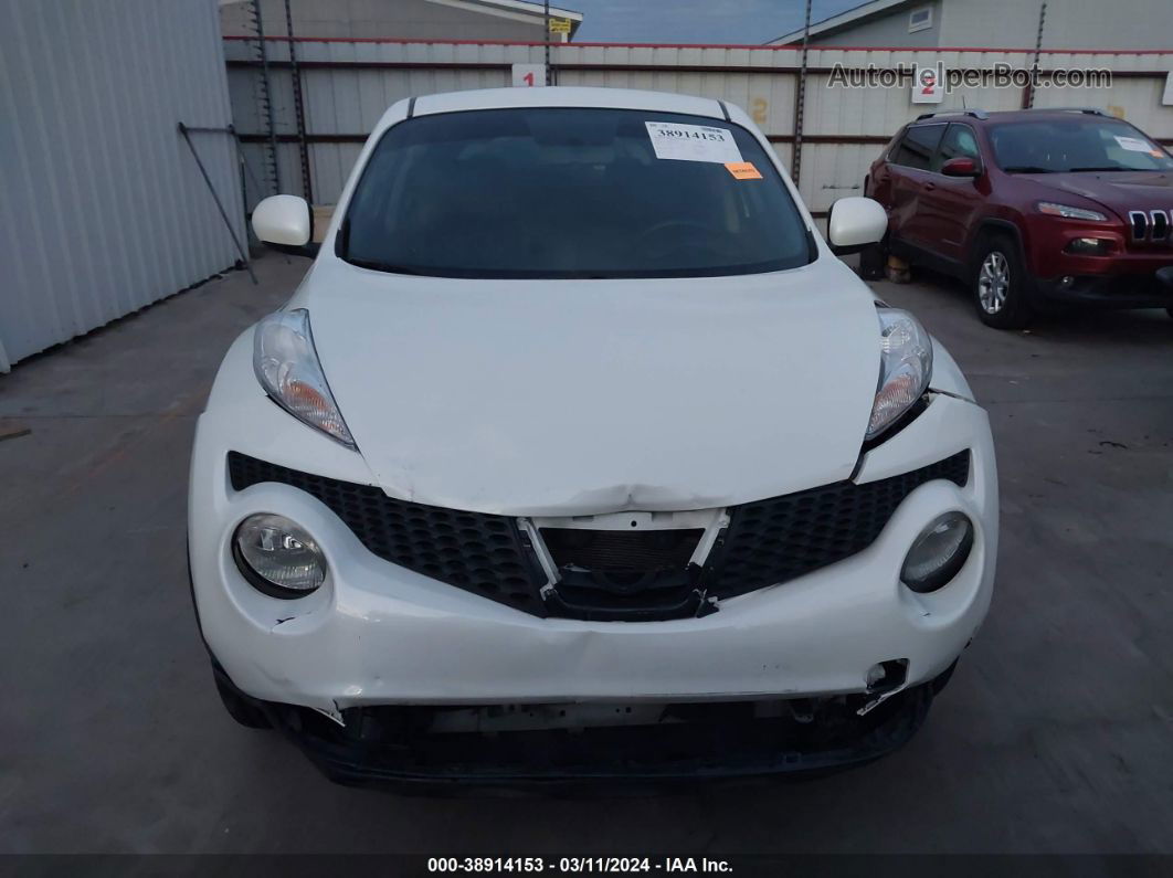 2014 Nissan Juke Sl Белый vin: JN8AF5MR8ET453415