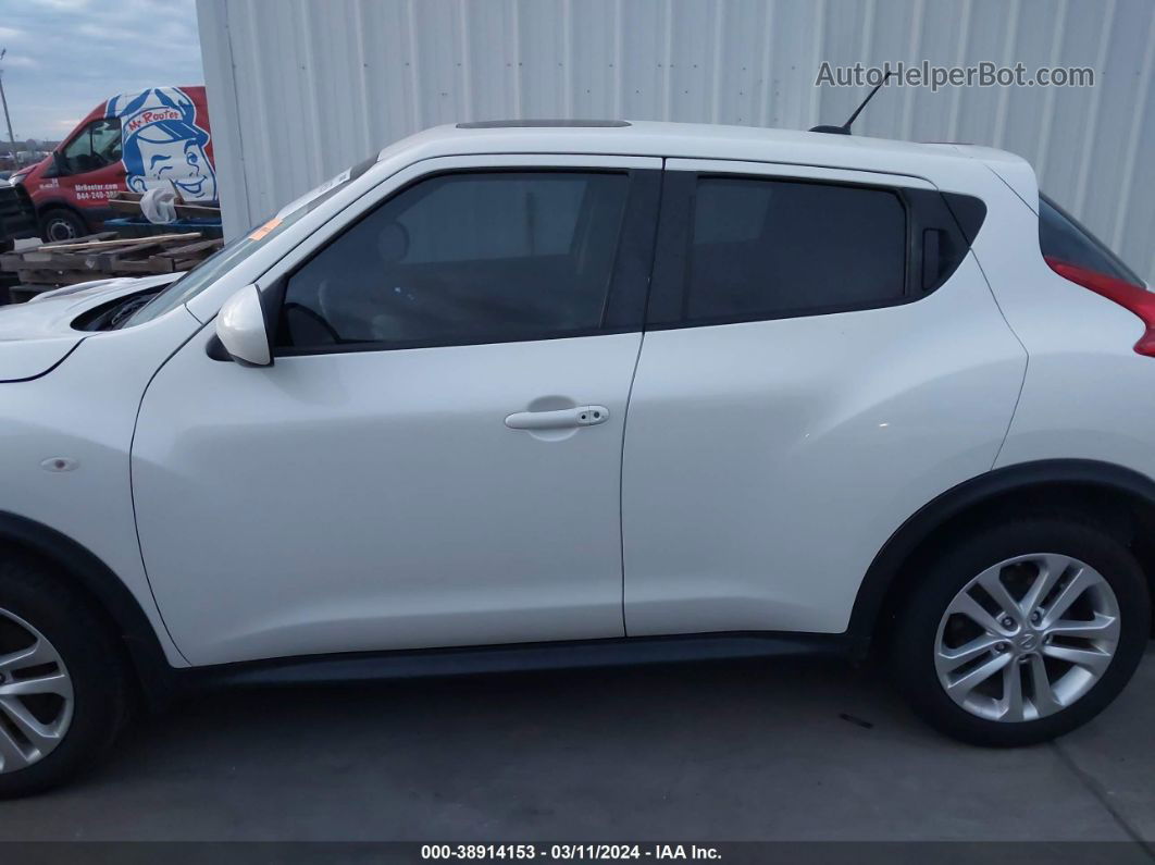 2014 Nissan Juke Sl Белый vin: JN8AF5MR8ET453415