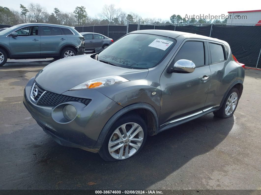 2013 Nissan Juke S Gray vin: JN8AF5MR9DT214843