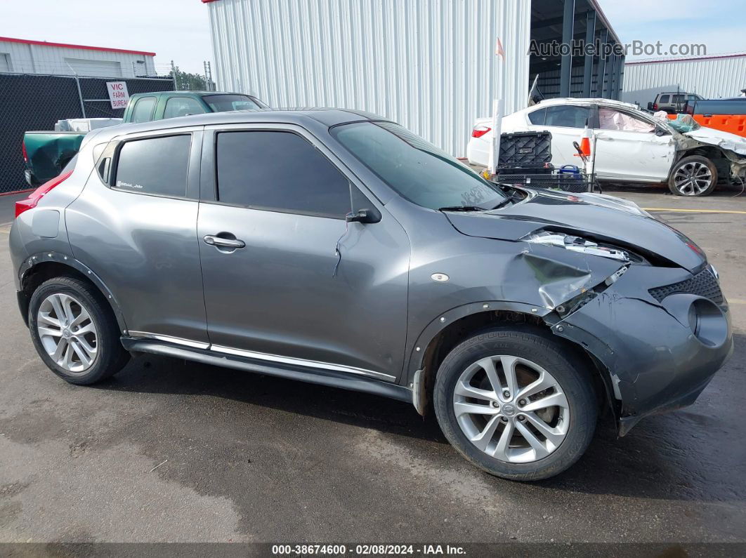 2013 Nissan Juke S Gray vin: JN8AF5MR9DT214843