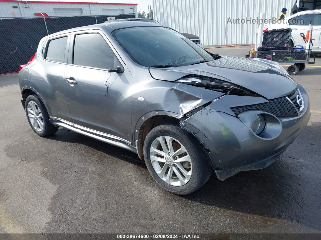 2013 Nissan Juke S Gray vin: JN8AF5MR9DT214843