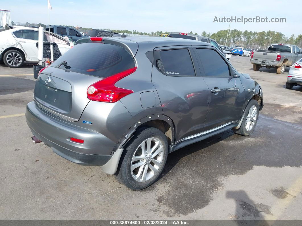 2013 Nissan Juke S Gray vin: JN8AF5MR9DT214843