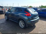 2014 Nissan Juke Sv Синий vin: JN8AF5MR9ET350326