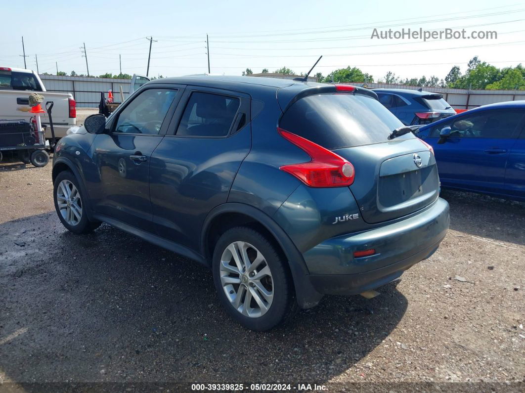 2014 Nissan Juke Sv Blue vin: JN8AF5MR9ET350326