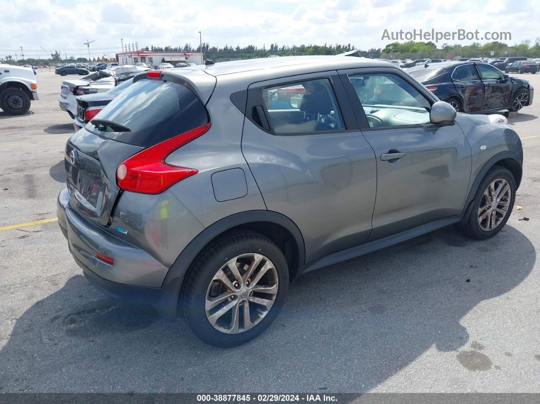 2014 Nissan Juke S Gray vin: JN8AF5MR9ET453908