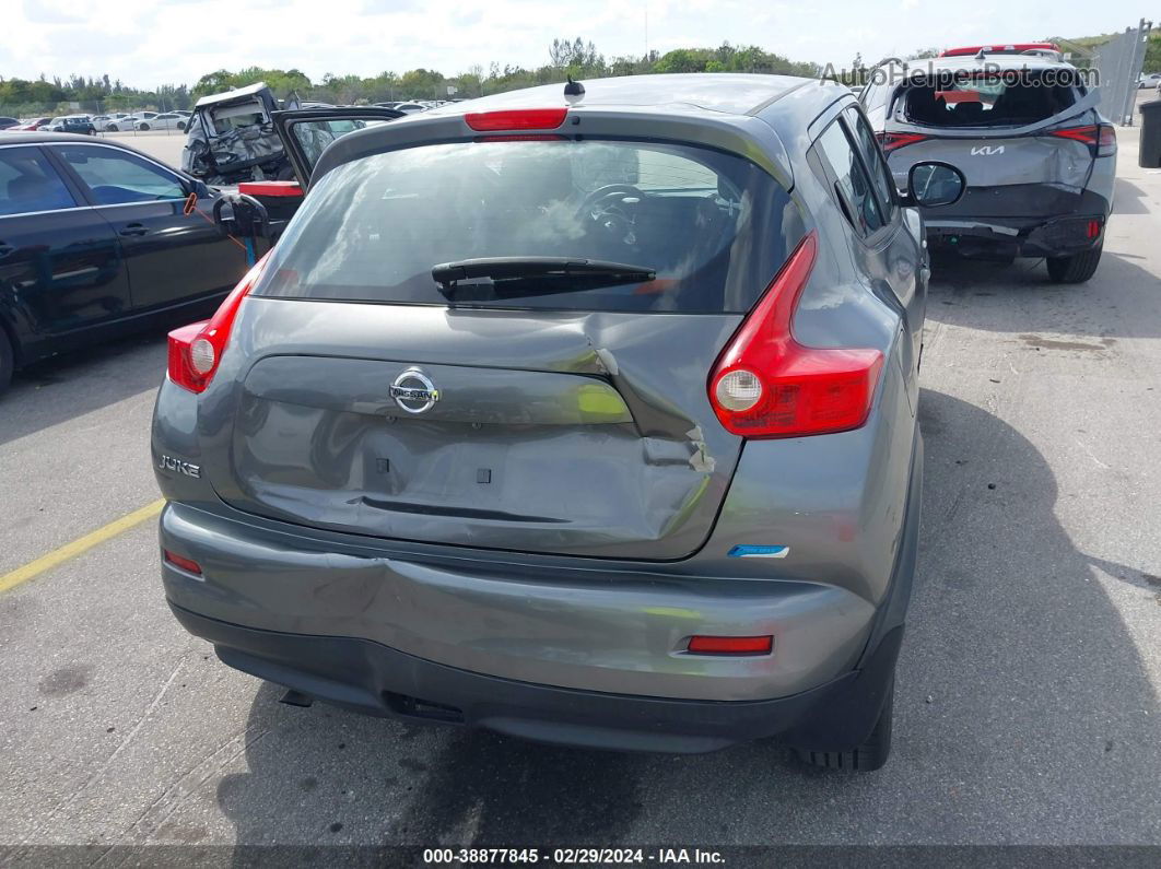 2014 Nissan Juke S Gray vin: JN8AF5MR9ET453908