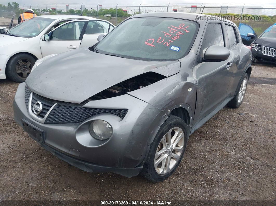 2013 Nissan Juke Sv Gray vin: JN8AF5MRXDT211692