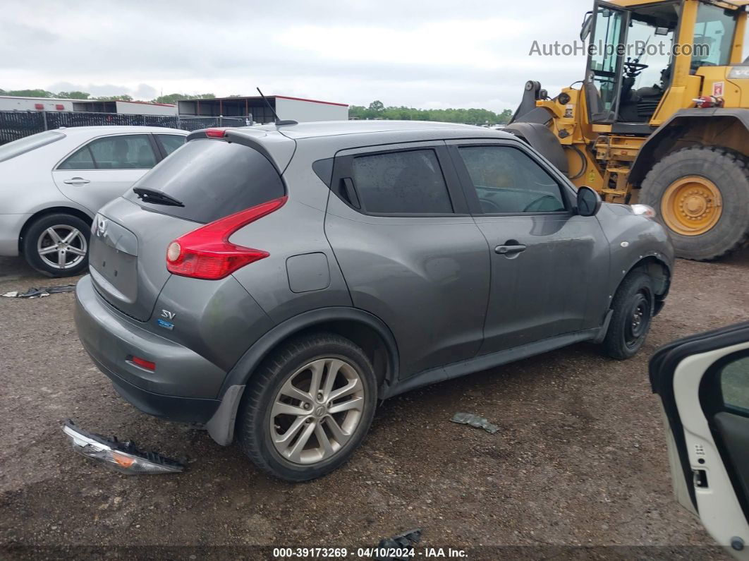 2013 Nissan Juke Sv Gray vin: JN8AF5MRXDT211692