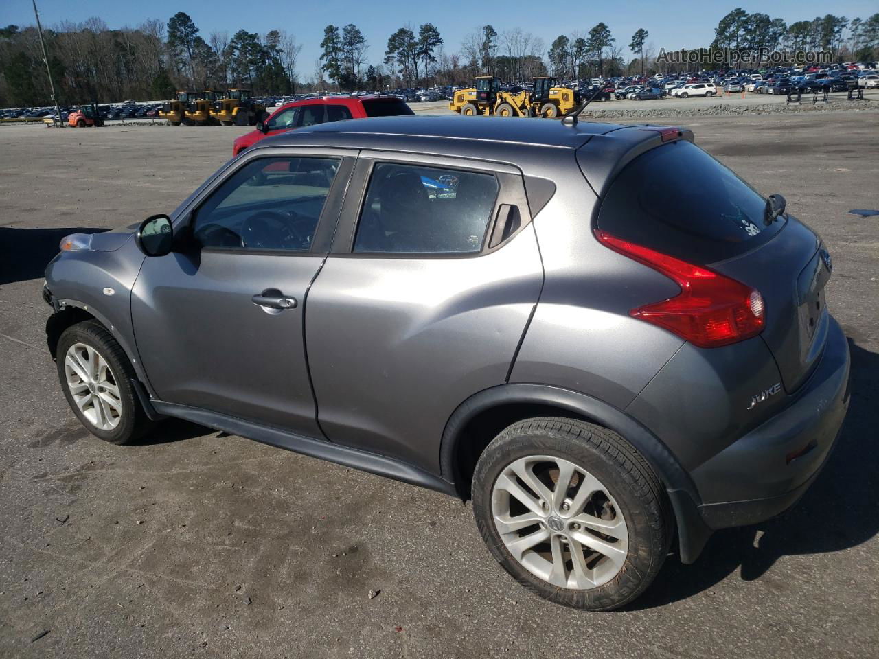 2014 Nissan Juke S Gray vin: JN8AF5MRXET357365