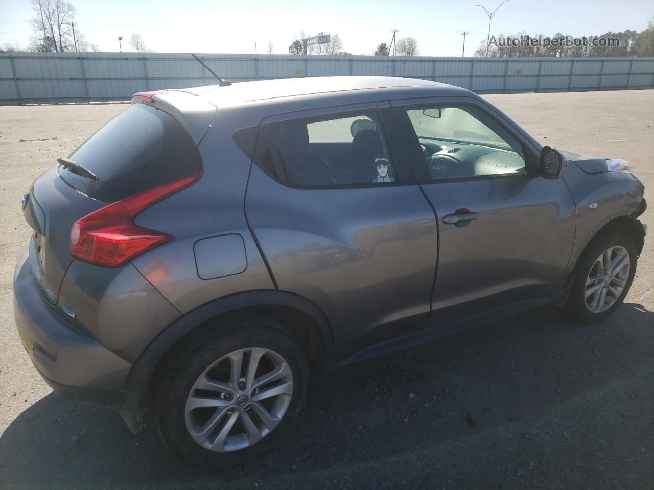 2014 Nissan Juke S Gray vin: JN8AF5MRXET357365