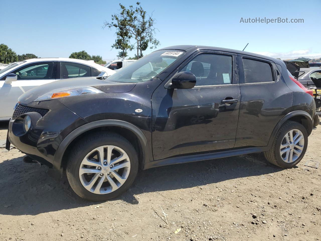 2014 Nissan Juke S Черный vin: JN8AF5MRXET360489