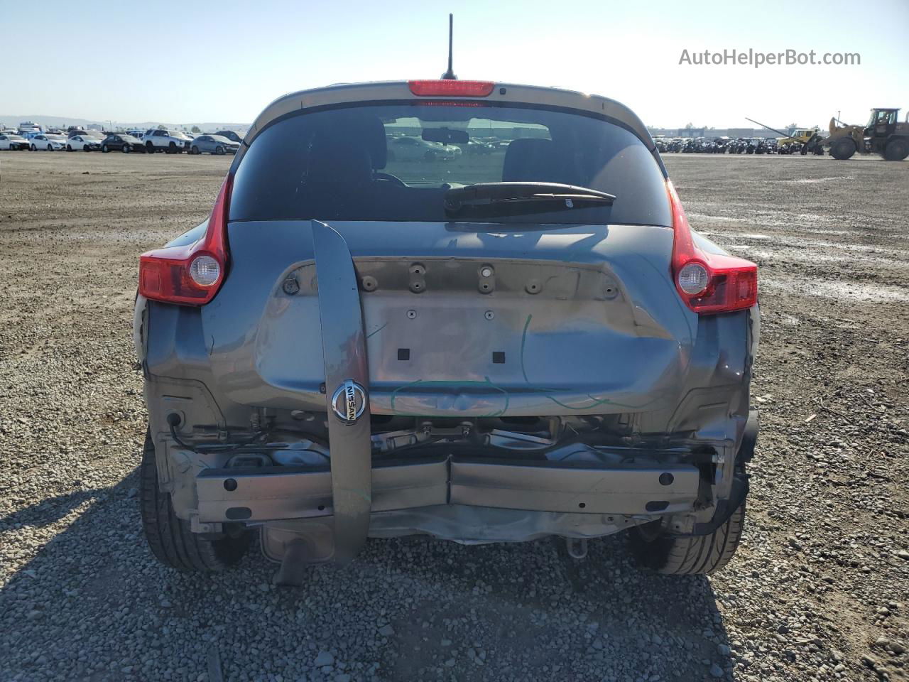 2014 Nissan Juke S Gray vin: JN8AF5MRXET454064