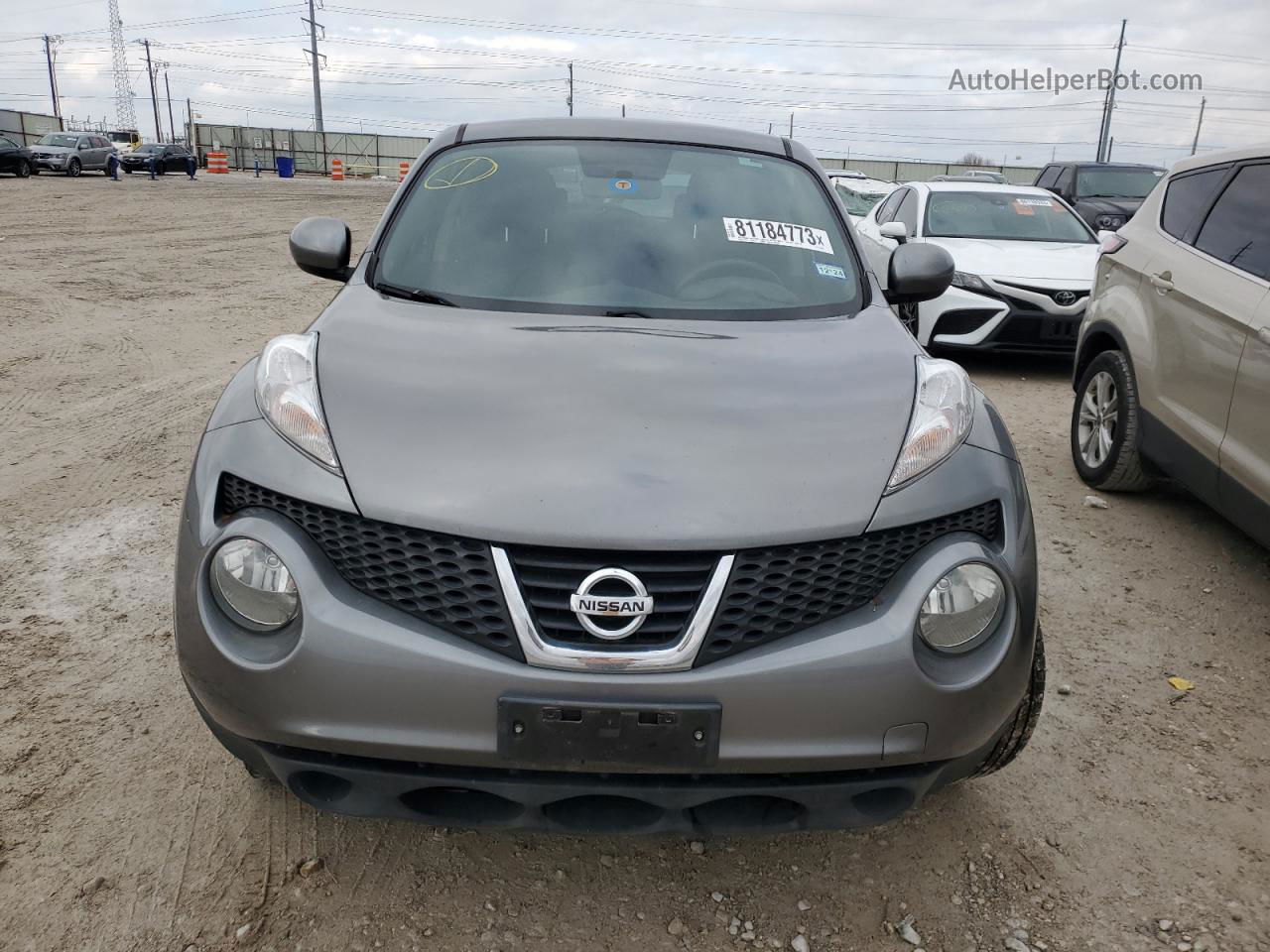 2014 Nissan Juke S Silver vin: JN8AF5MRXET454520