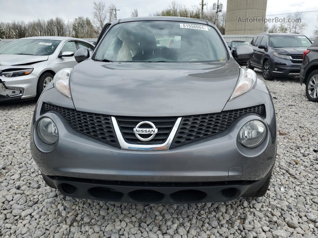 2014 Nissan Juke S Gray vin: JN8AF5MV0ET360157