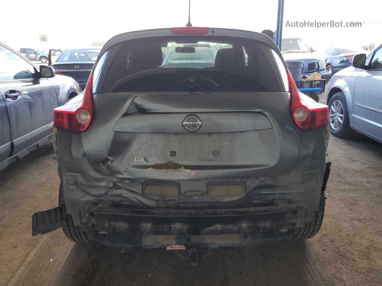 2013 Nissan Juke S Gray vin: JN8AF5MV1DT209911