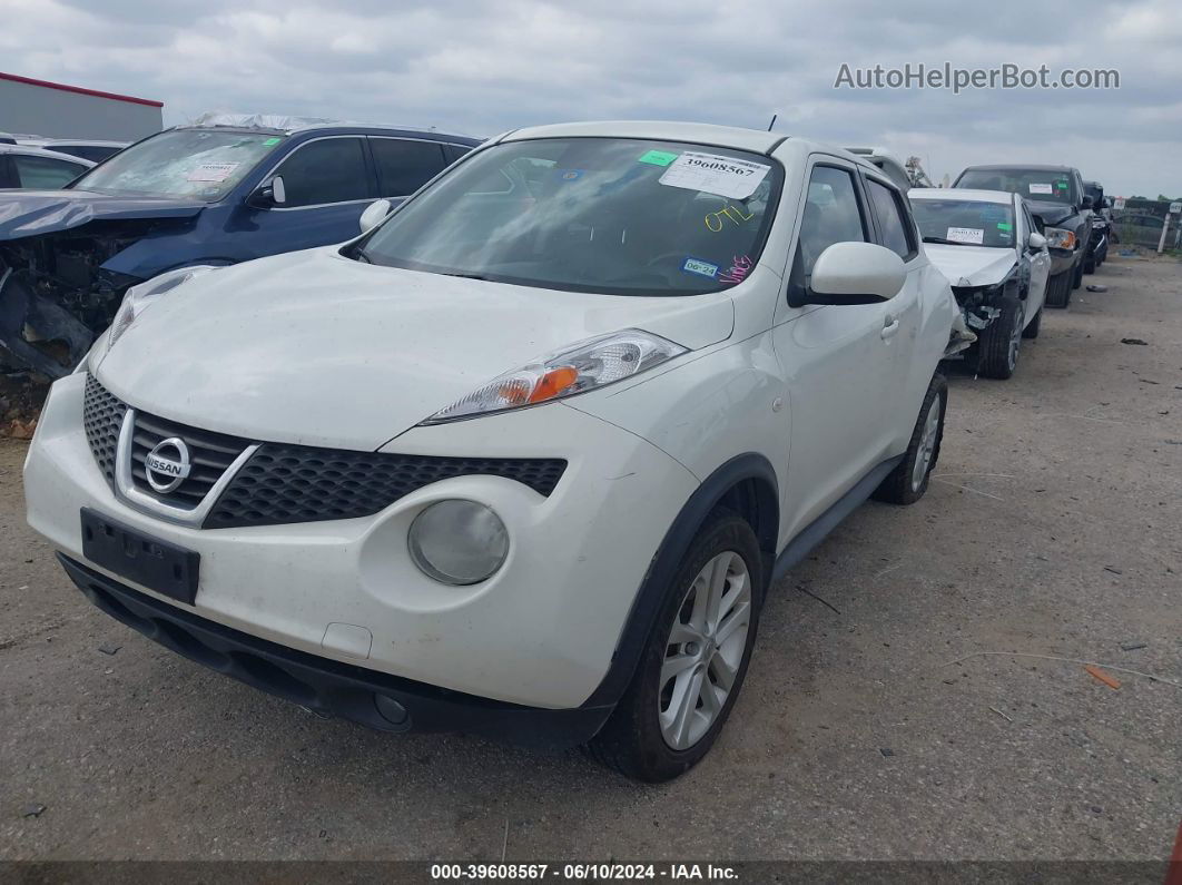 2014 Nissan Juke Sl White vin: JN8AF5MV1ET482980