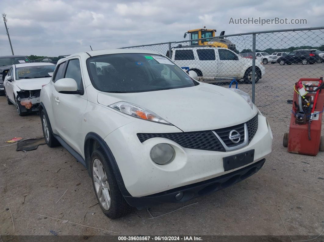 2014 Nissan Juke Sl White vin: JN8AF5MV1ET482980