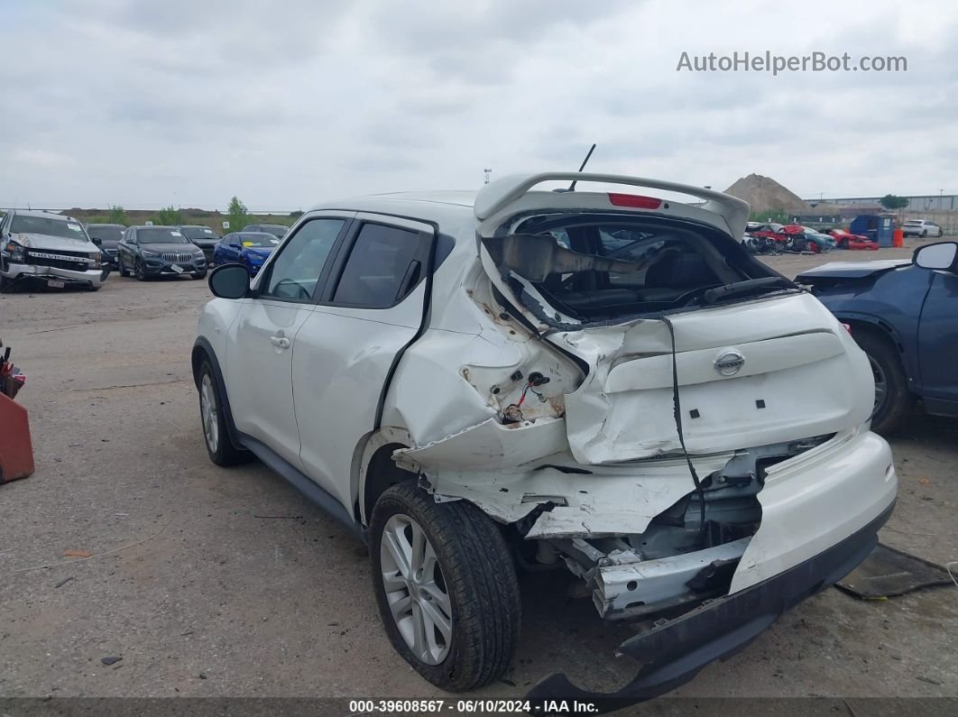 2014 Nissan Juke Sl White vin: JN8AF5MV1ET482980