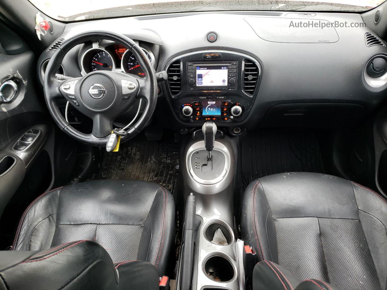 2013 Nissan Juke S Красный vin: JN8AF5MV2DT206600