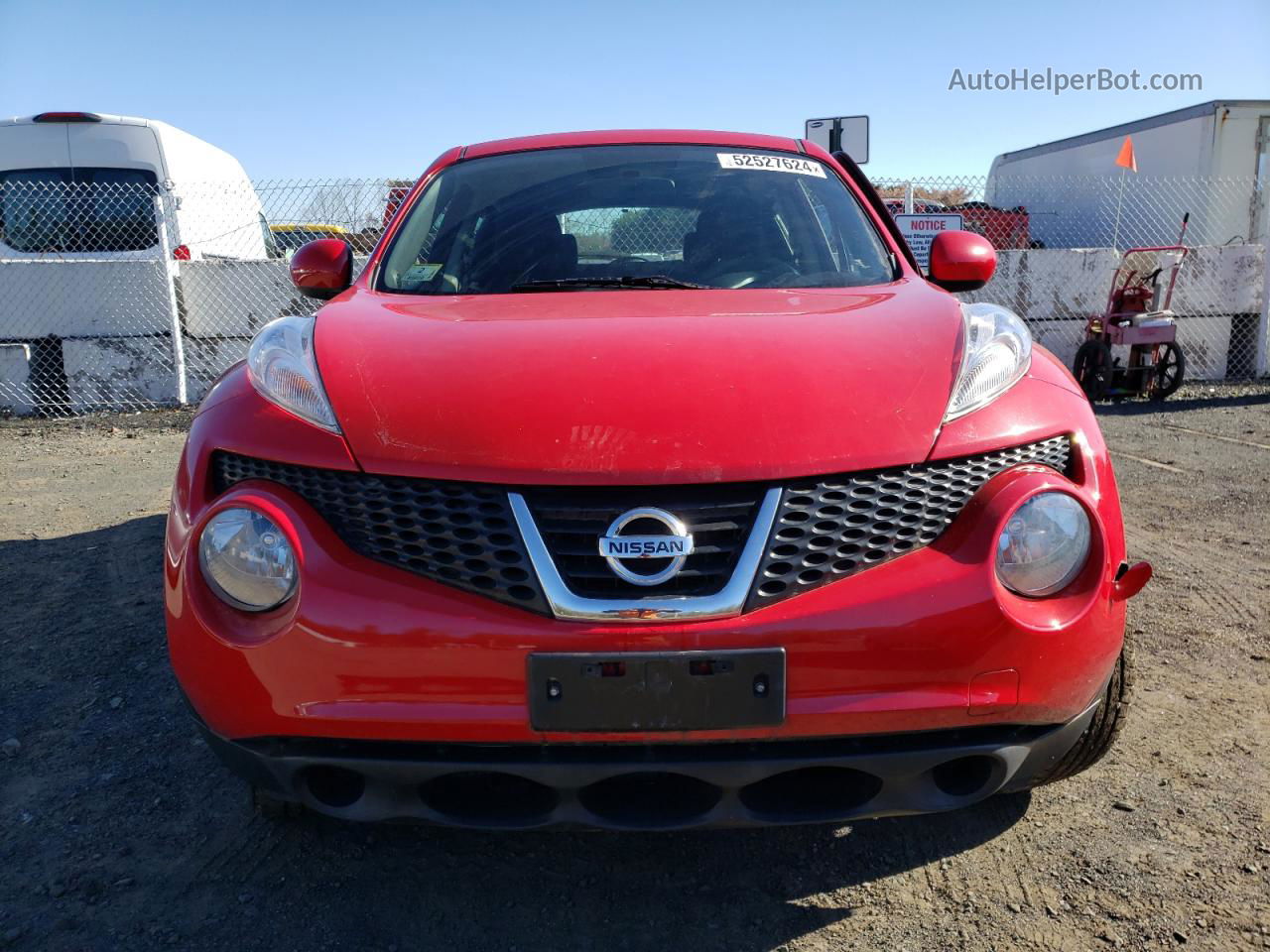 2014 Nissan Juke S Красный vin: JN8AF5MV2ET355767