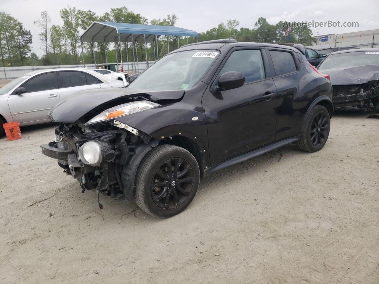 2014 Nissan Juke S Purple vin: JN8AF5MV2ET358989