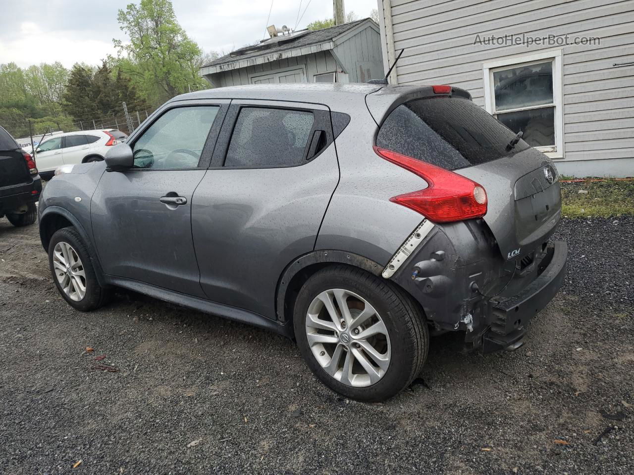 2014 Nissan Juke S Серый vin: JN8AF5MV2ET361035