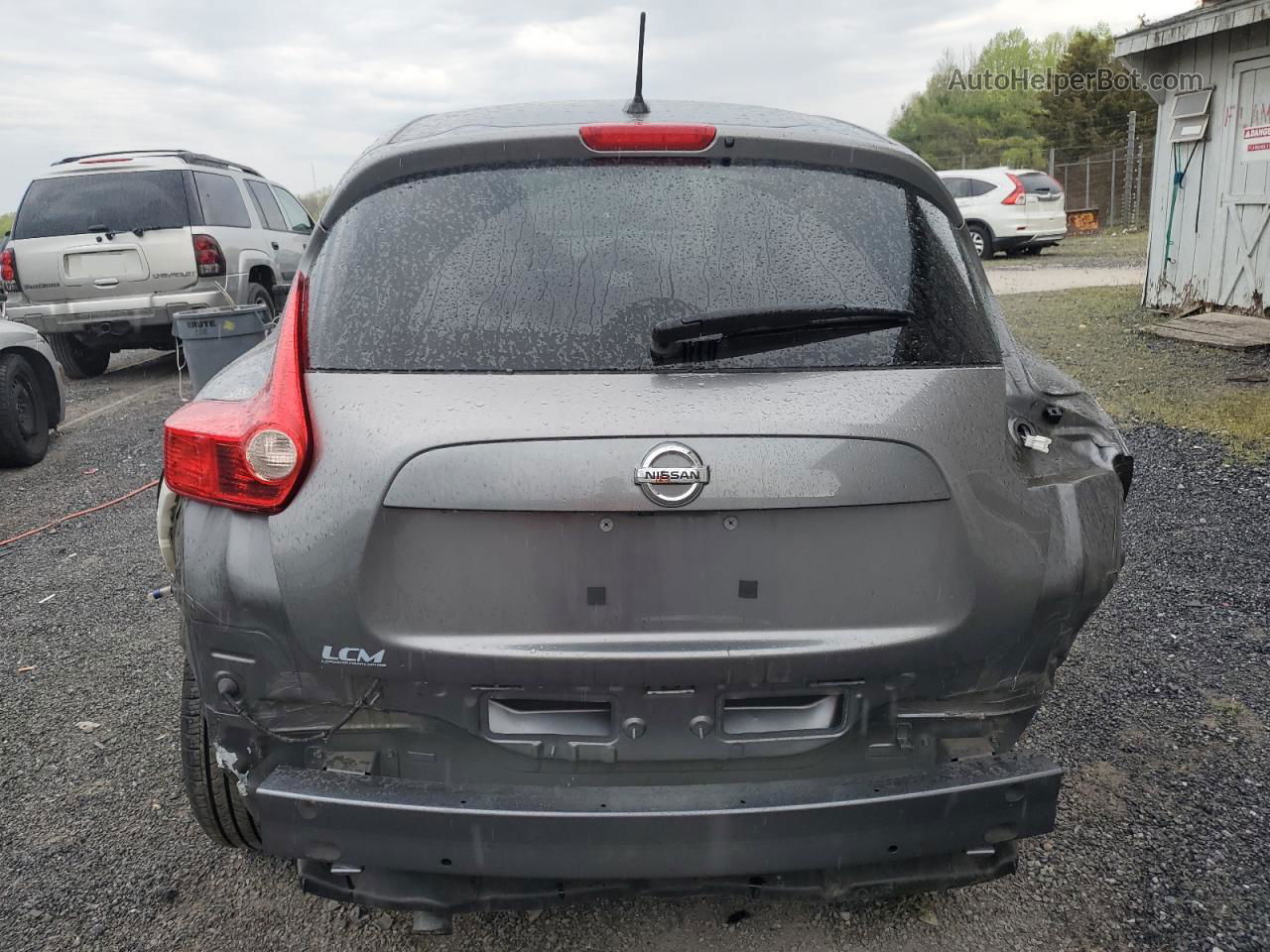 2014 Nissan Juke S Gray vin: JN8AF5MV2ET361035