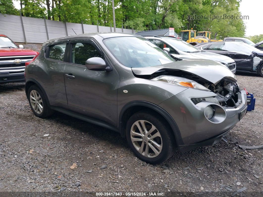 2014 Nissan Juke S Pewter vin: JN8AF5MV2ET483457