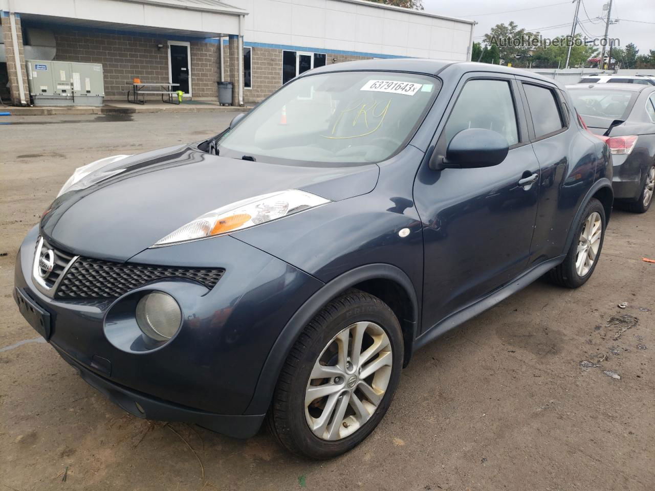 2014 Nissan Juke S Blue vin: JN8AF5MV4ET362476