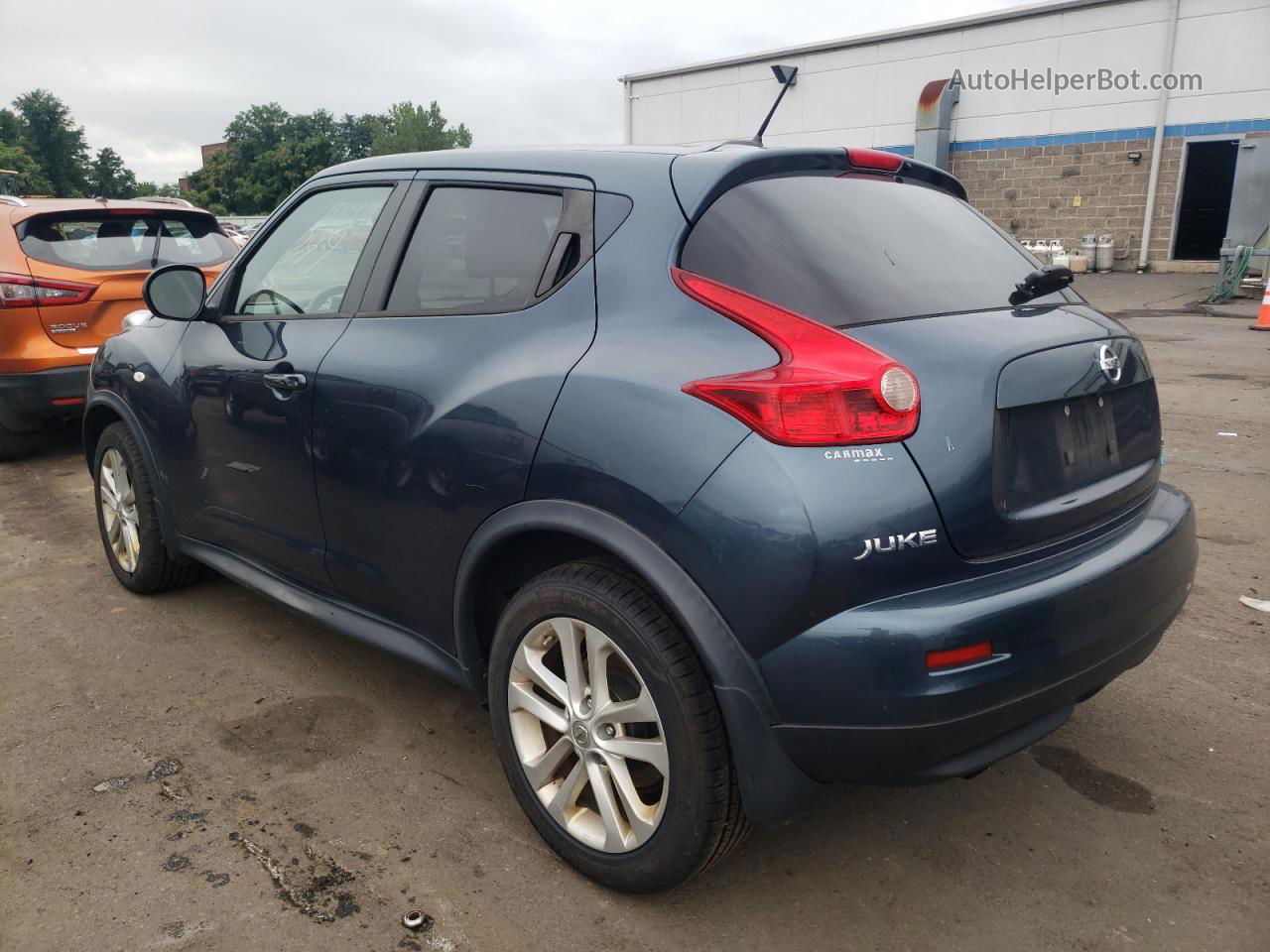 2014 Nissan Juke S Blue vin: JN8AF5MV4ET362476