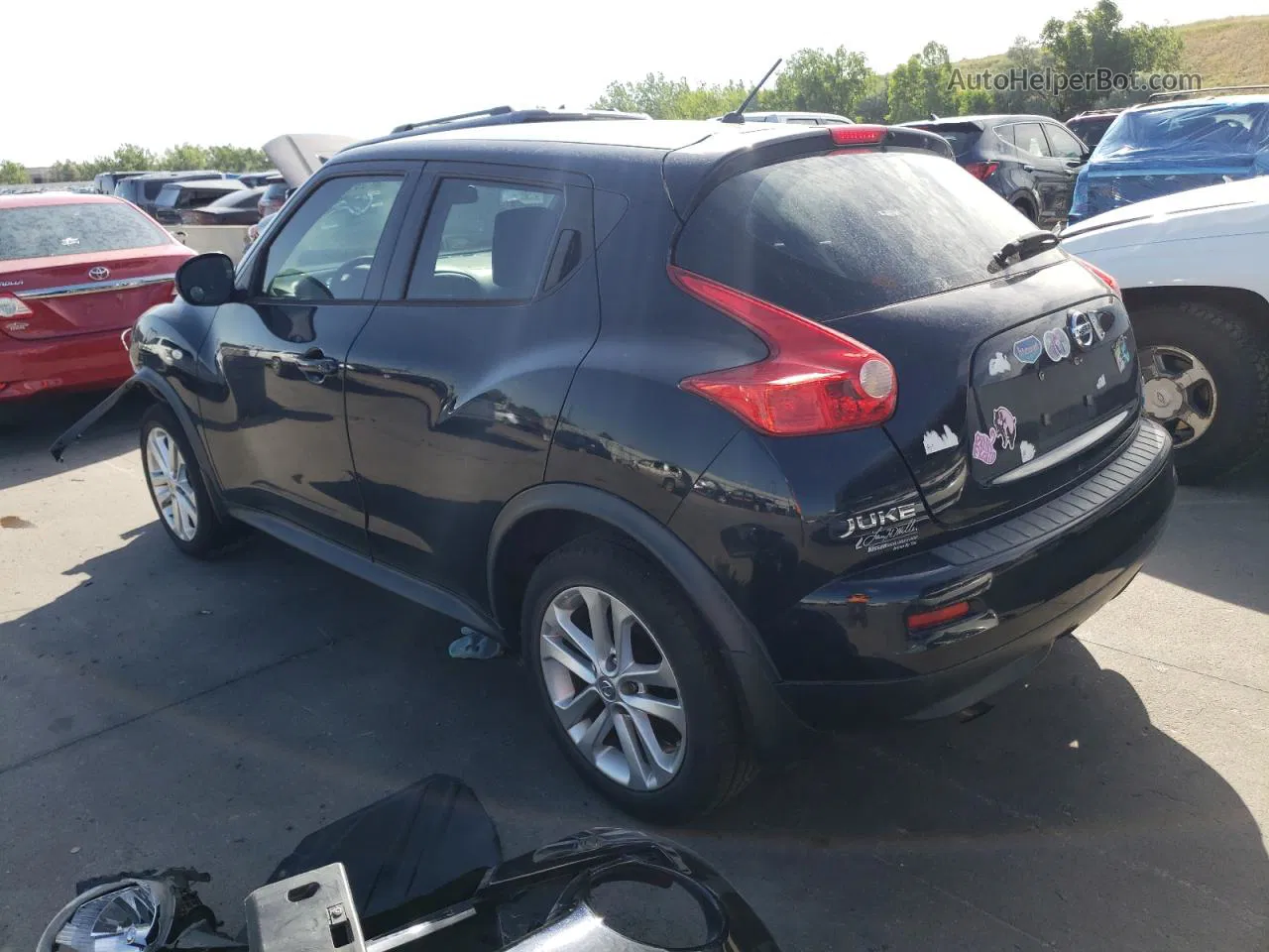 2014 Nissan Juke S Black vin: JN8AF5MV4ET484349